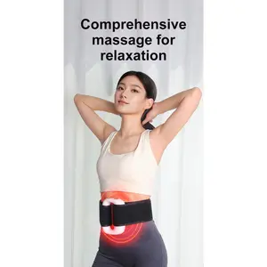 2026 New Fascia RingMini Muscle Recovery Fascia Device upgraded adjustable strap fits Up to 55in waist, Cordless Rechargeable, Designed for Waist & Back Muscle Recovery portable massager parents gift summervibes