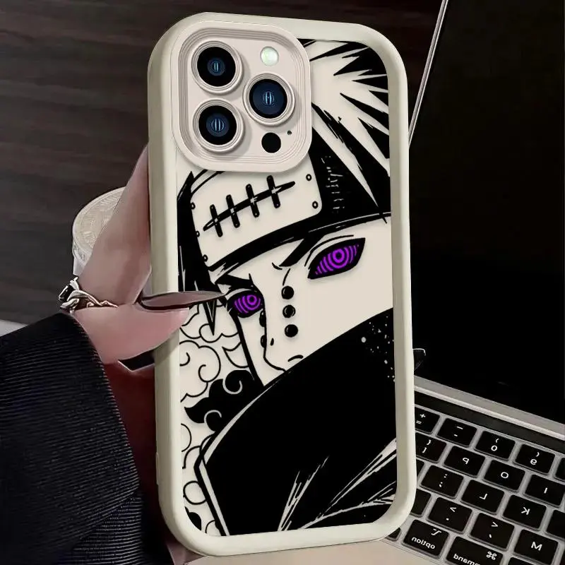 HOT Naruto Uchiha Itachi Pain Popular Phone Case for iPhone 17 16 15 14 13 12 11 Air Pro Max  Plus Soft TPU