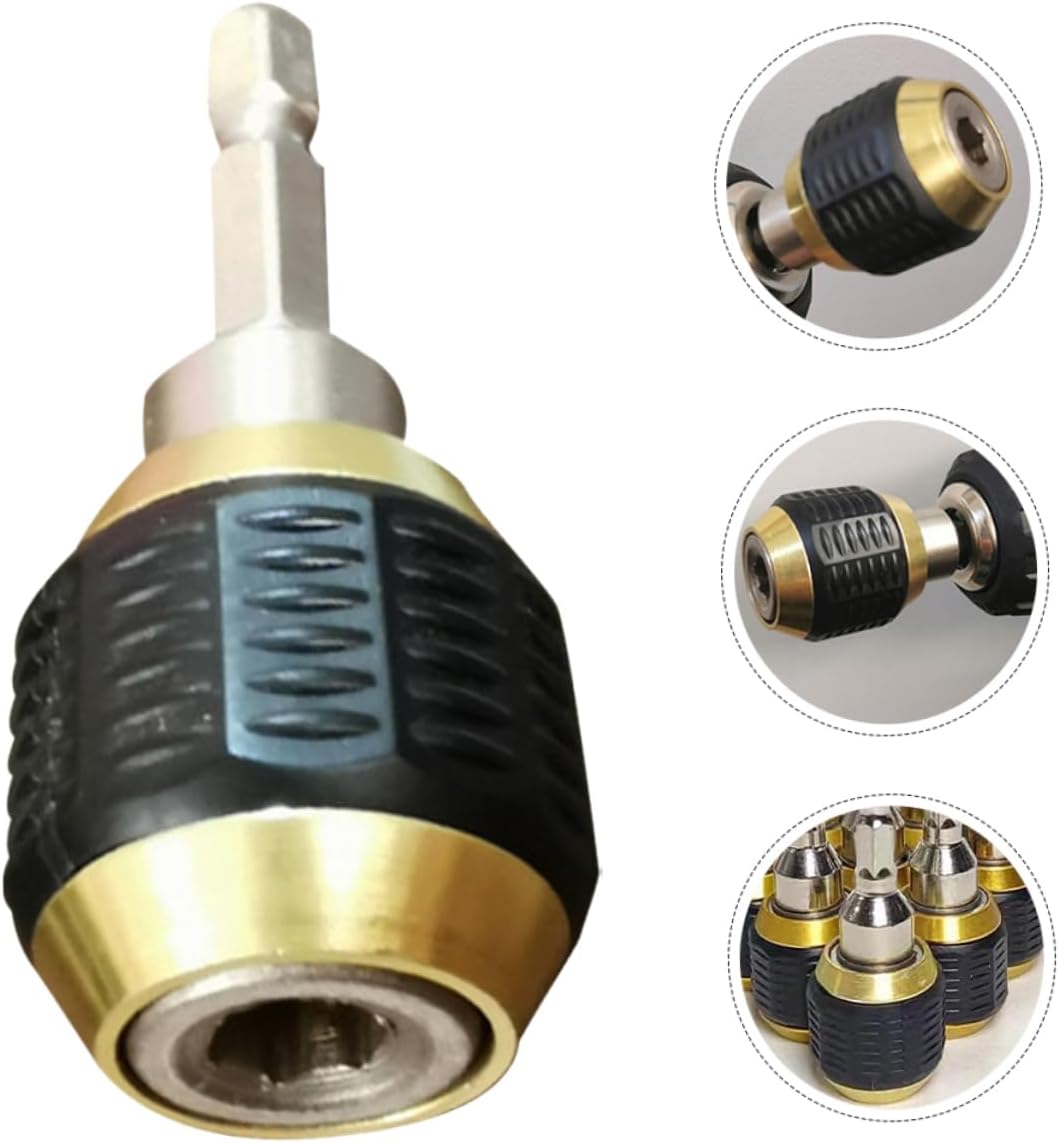 Generic Drill Socket Adapter - Threaded Drill Bit Adapter for Ratchet Extension & Impact Driver