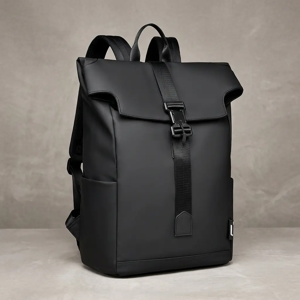 Unisex Oxford Nylon Everyday Backpack - 15-in Laptop Compatible, Waterproof, Lightweight Casual Chic Business Commuter Bag, Adjustable Strain-Reducing Straps, Abrasion-Resistant Fabric, Wipe-Clean, Under 20L, Stitched Panels for Students
