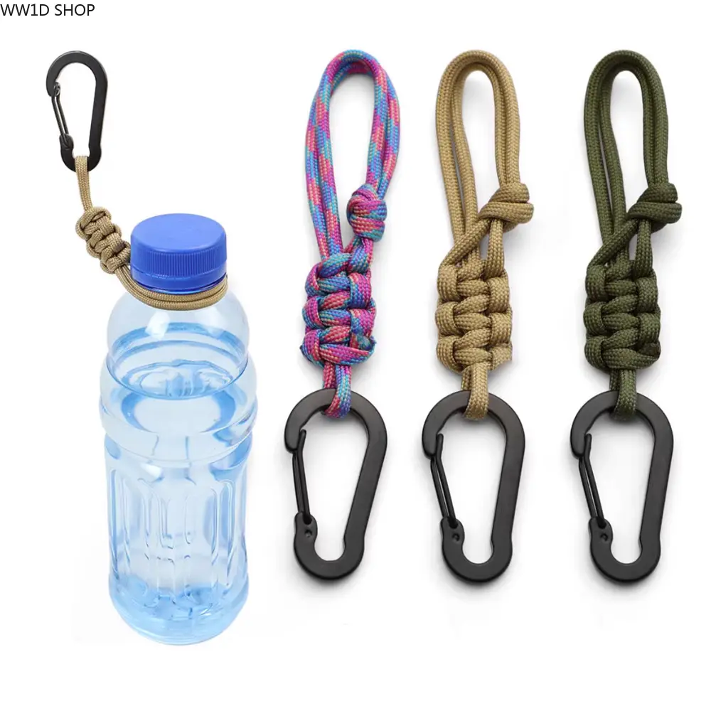 Outdoor Multifunctional Water Bottle Buckle, Kettle Buckle, Umbrella Rope Buckle, Hat Bbuckle, Mineral Water Universal Keychain Carabiner