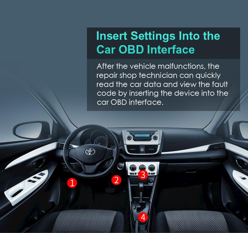 OBD2 Scanner Bluetooth Wireless Full System Diagnostic Tool, 8+ Hot Reset, Bi-directional Control for iOS & Android
