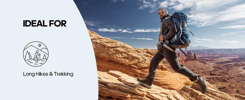 NORTIV 8 [HydroTrek] Men's High-Top Waterproof Lightweight and Breathable Trekking Boots Outdoor Shoes Hiking Sneakers