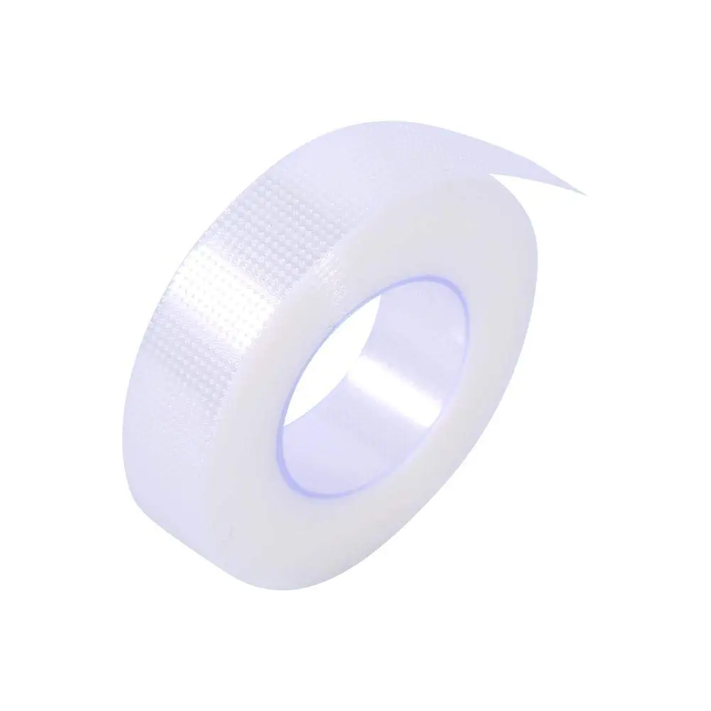 1Rolls PE Lash Extension Tape, 1/2 Inch Micropore Tape for Eyelash Extensions Makeup (Individual Package, 10 Yards/1 Rolls) ( Clear)