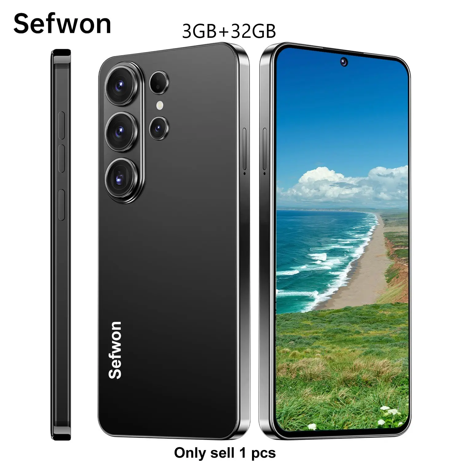 2026 New Sefwon Android Unlocked Smartphone, 6.56-Inch Screen, 3200mah Battery, Dual Sim, Octa-Core Cpu, 5mp+13mp Camera, 4g Network, Android 12