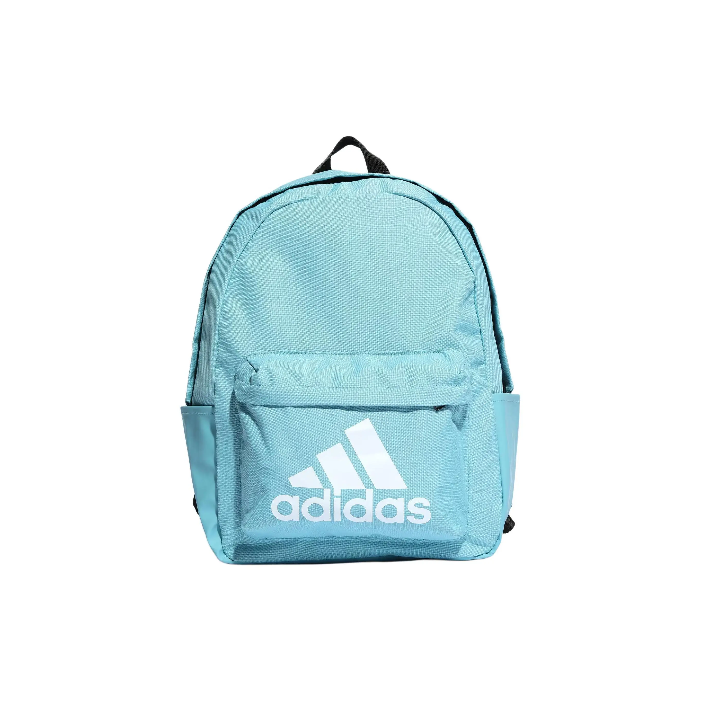 Adidas Recycled Polyester Backpack with Logo Zip Closure – Unisex Vintage Blue and White