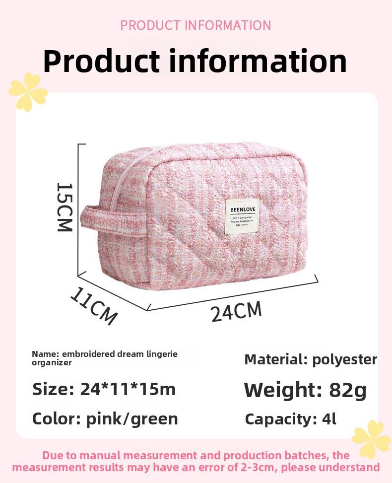 Beilian Underwear Storage Bag, Portable Travel Divided Underwear Storage Bag, Large Capacity Portable Women's Bra Bag Beilian Underwear Storage Bag, Portable Travel Divided Underwear Storage Bag, Large Capacity Portable Women's Bra Bag