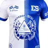 El Salvador Unisex Football Jersey T-Shirt, Casual Sports Short-Sleeve Shirt for All Salvadorans, All-Season Football Shirts Sports Clothing