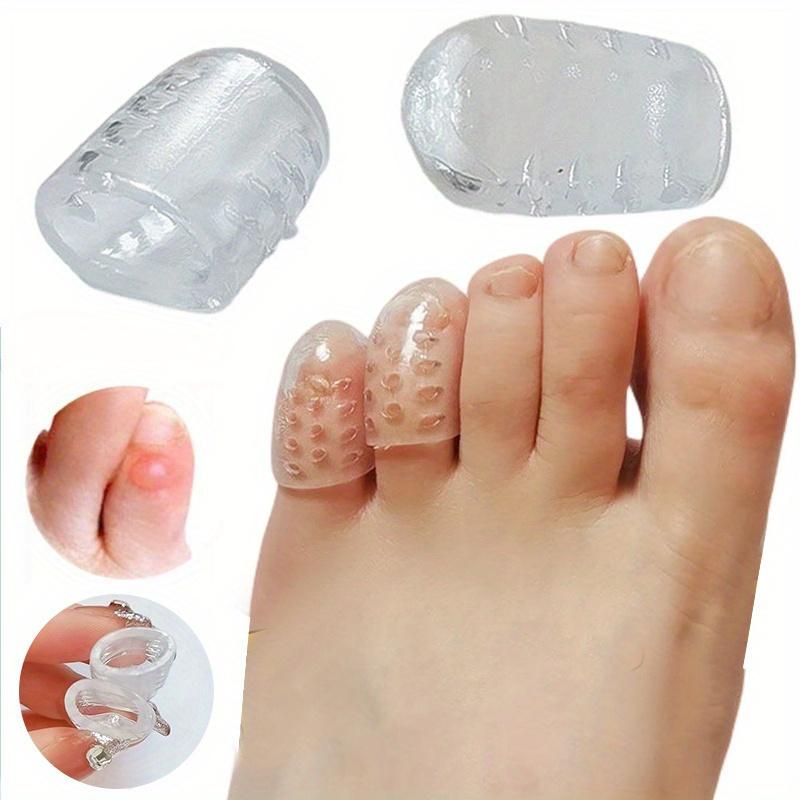 Breathable Silicone Toe Protector, 1 Count Anti-friction Breathable Toe Protector, Prevents Blisters Toe Caps Cover Protectors, Foot Care