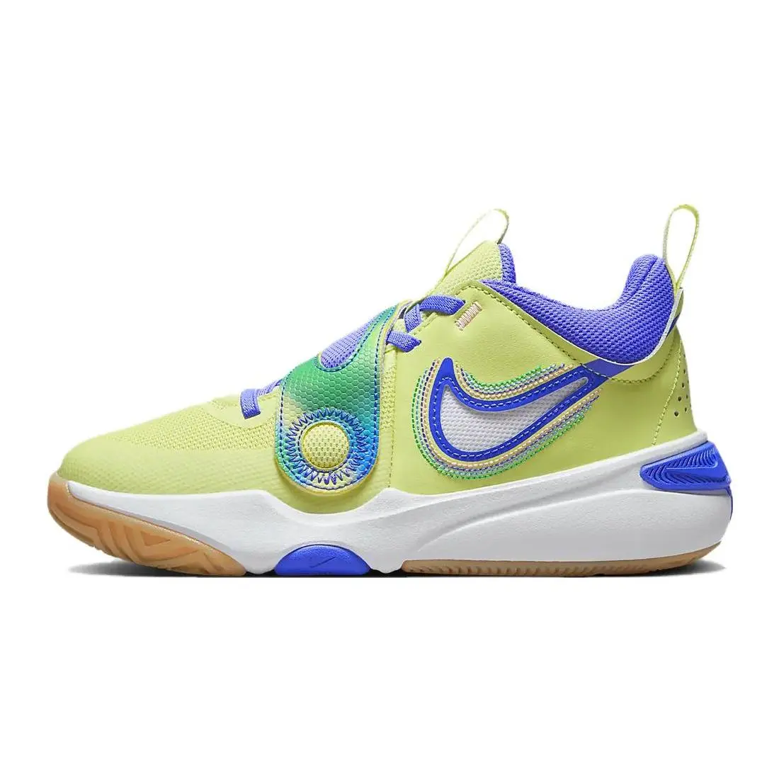 Nike Team Hustle D11 SE PS 'Luminous Green Ultramarine' FN6676-300