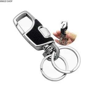 Alloy Keychain With Key Rings  Alloy Keychain With Key Rings for Men and Women, Durable Key Organizer Accessory for Car Keys, Bags and Backpacks, Lightweight Daily Carry