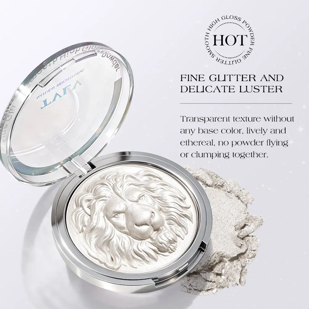 Professional Makeup Highlighter, Glow Seeker Highlighter, Powder Highlighter Makeup, Long-Lasting 12h Wear, All Day Illuminator, High Impact Glow, Perfect for Contouring and Brightening