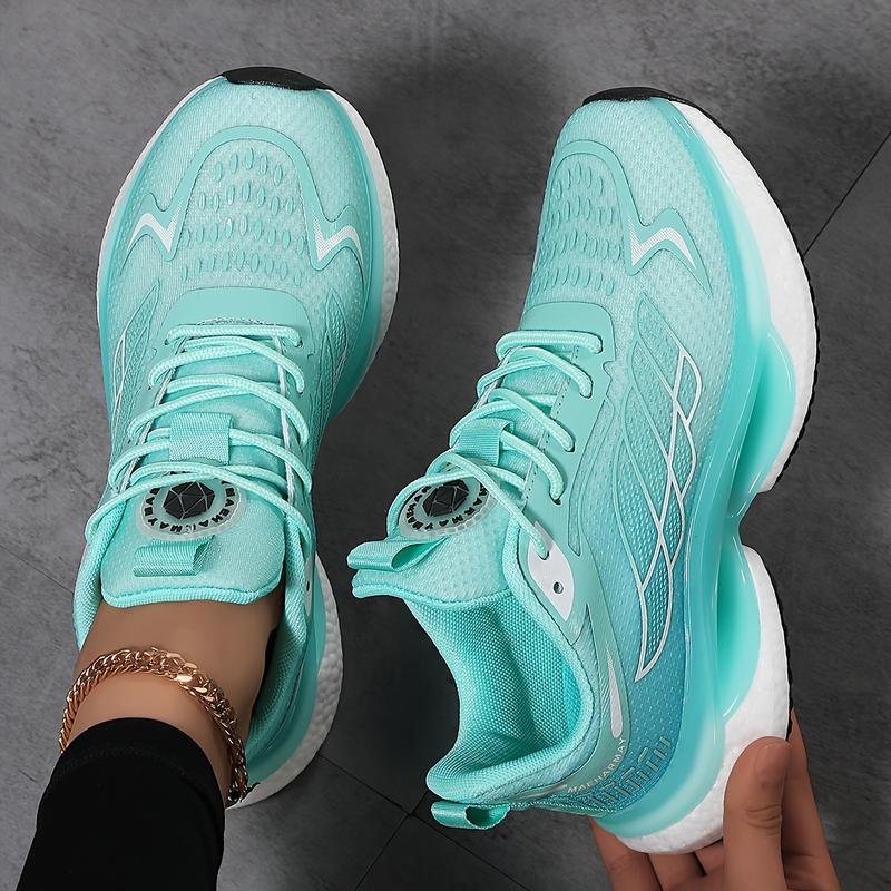 Women's Large Size 6-12 Athletic Casual Shoes - Lightweight, breathable mesh running shoes with shock absorption, non-slip sole, lace-up closure, Low-top design for all seasons