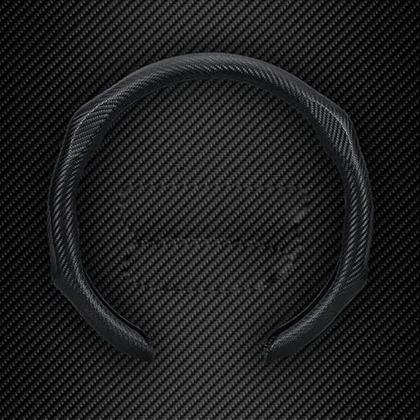 5D Carbon Aesthetic Car Steering Wheel Cover - Anti-Slip Universal Handle Protector, Trendy Sporty Interior Upgrade Car Accessories for Women & Men