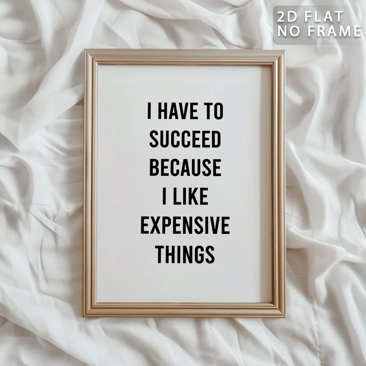 1Pc Optinal Frame Modern Minimalistic Office Home Canvas Poster, Motivational Wall Art, Decorative Wall Art, Decoration Items, Inspirational Wall Art For Gift, Wall Picture For Office, Bedroom, Living Room