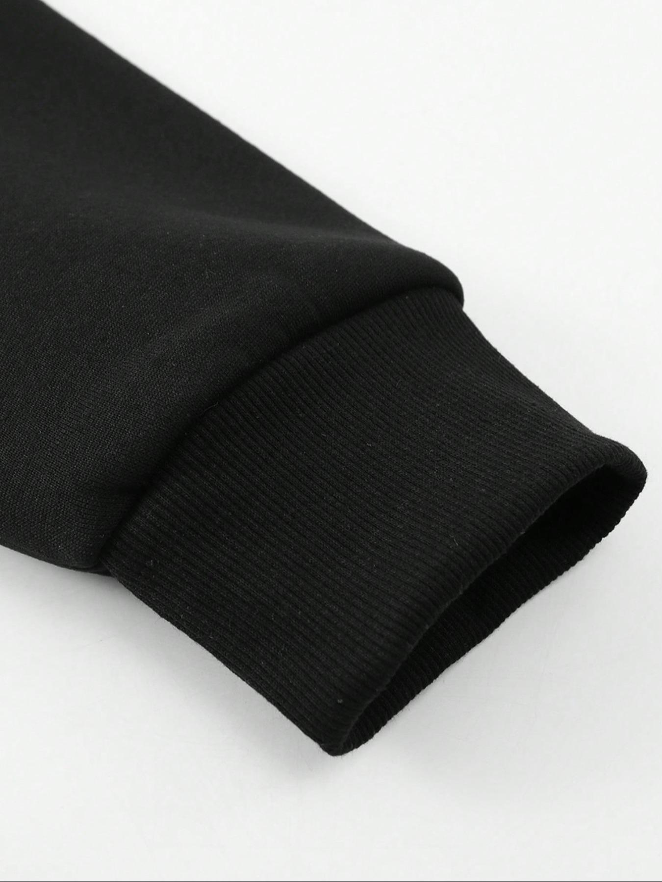 Men's fleece pullover high neck long sleeved sweatshirt,  round neck sweatshirt, basic casual Fitted long sleeved pullover sweatshirt, comfortable and warm round neck sweatshirt for autumn and winter, can be worn on the outside or on the inside