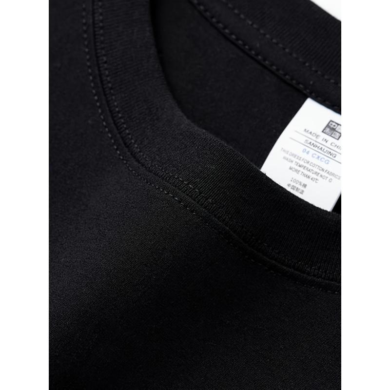 When God Made Me Funny Quote T-Shirt - Unisex-Adults, Unisex-Kids - Black - Small - Short Sleeve - Classic Fit - Cotton, Polyester Blend Graphic tees Retro Double-Sided Water Wash Vintage Metalcore