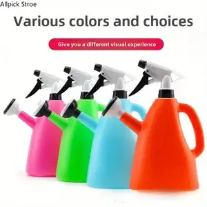 33.8oz Plant Watering Spray Bottle, 2-in-1 Garden Mister and Watering Can, Large Capacity Multi-Function Plant Care Sprayer for Indoor Plants, Flowers, Succulents and Garden Use, Easy Grip Plastic Watering Tool for Home, Balcony and Greenhouse Gardening