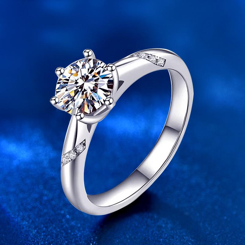 Women's Minimalist and Stylish S925 Sterling Silver Ring with 1CT Morganite, US Sizes 5-9 A Perfect Gifts For Lovers,Friends, Girlfriends,Wife,Thanksgiving,Independence Day,Holloween,Black Friday,Chrisatmas and New Year  W441