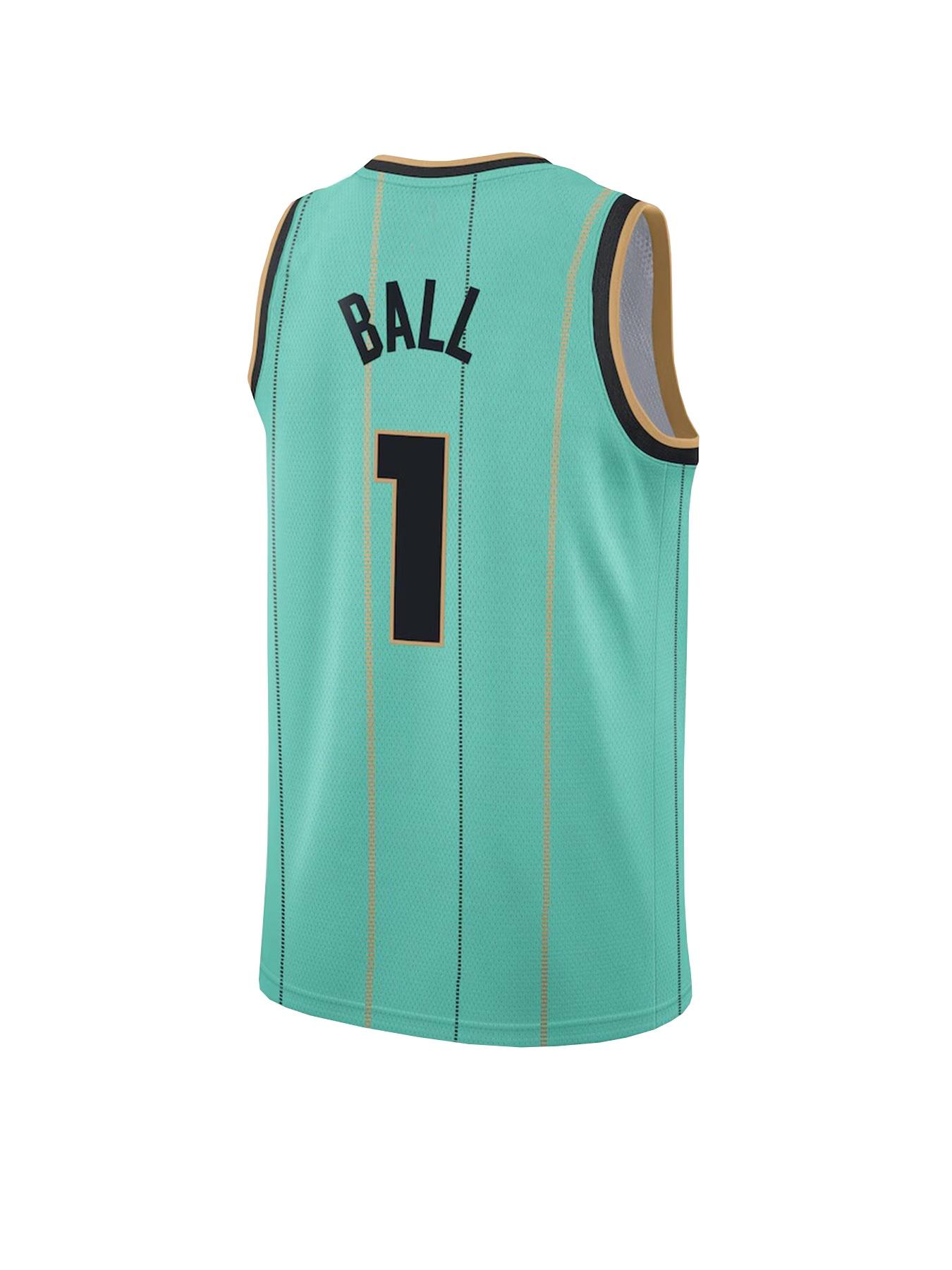 Men's Letter ＆ Number Pattern Basketball Jersey, Casual Breathable Comfortable Sleeveless V Neck Basketball Vest, Basketball Team Uniform for Outdoor Training, Gym Apparel, Workout Top, Sport Jersey