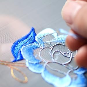 Natural 100% Silk, Embroidery Silk Floss 8 Colors 110m Each (71)