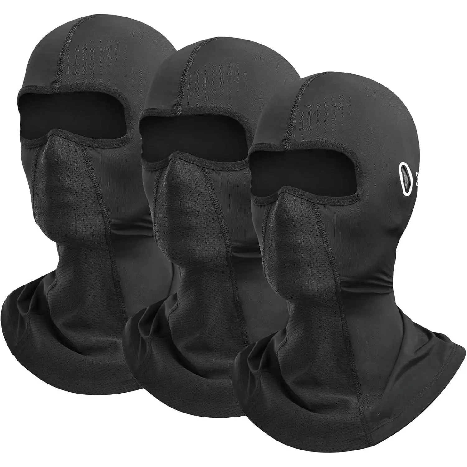 Unisex Solid Color Quick Dry Cooling Neck Gaiter for Adults, Breathable Stretch Fit Face Scarf with Glasses Hole - UV Protection, Cycling/Biking Use, Father's Day/Mother's Day Gift, One Size, Sports & Outdoor Accessory, Scarfs, Runners