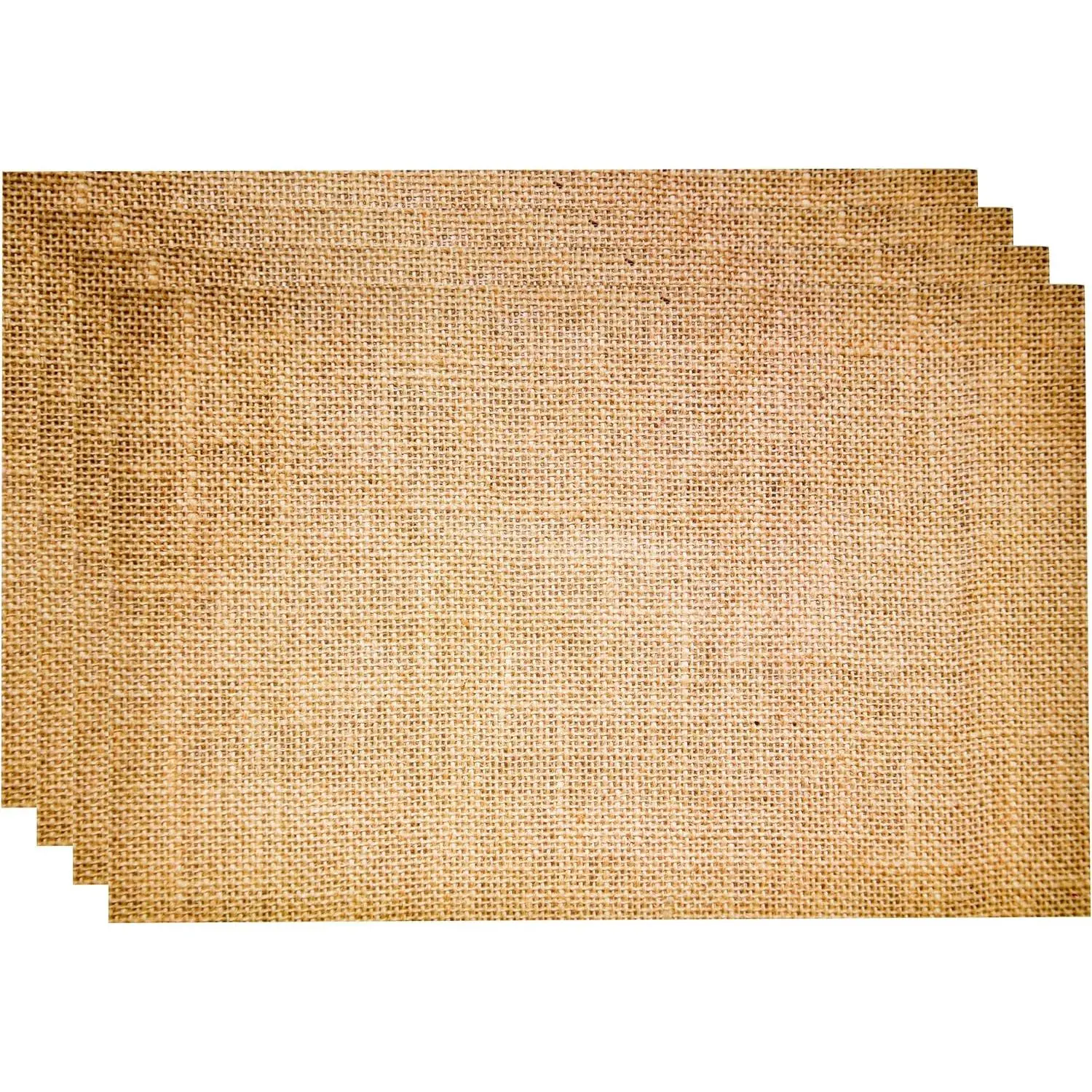 50 Burlap Placemats 11 x 17 Inch Disposable Paper Place Mats Rustic Farmhouse Table Setting Dinner Party Wedding Catering Decor