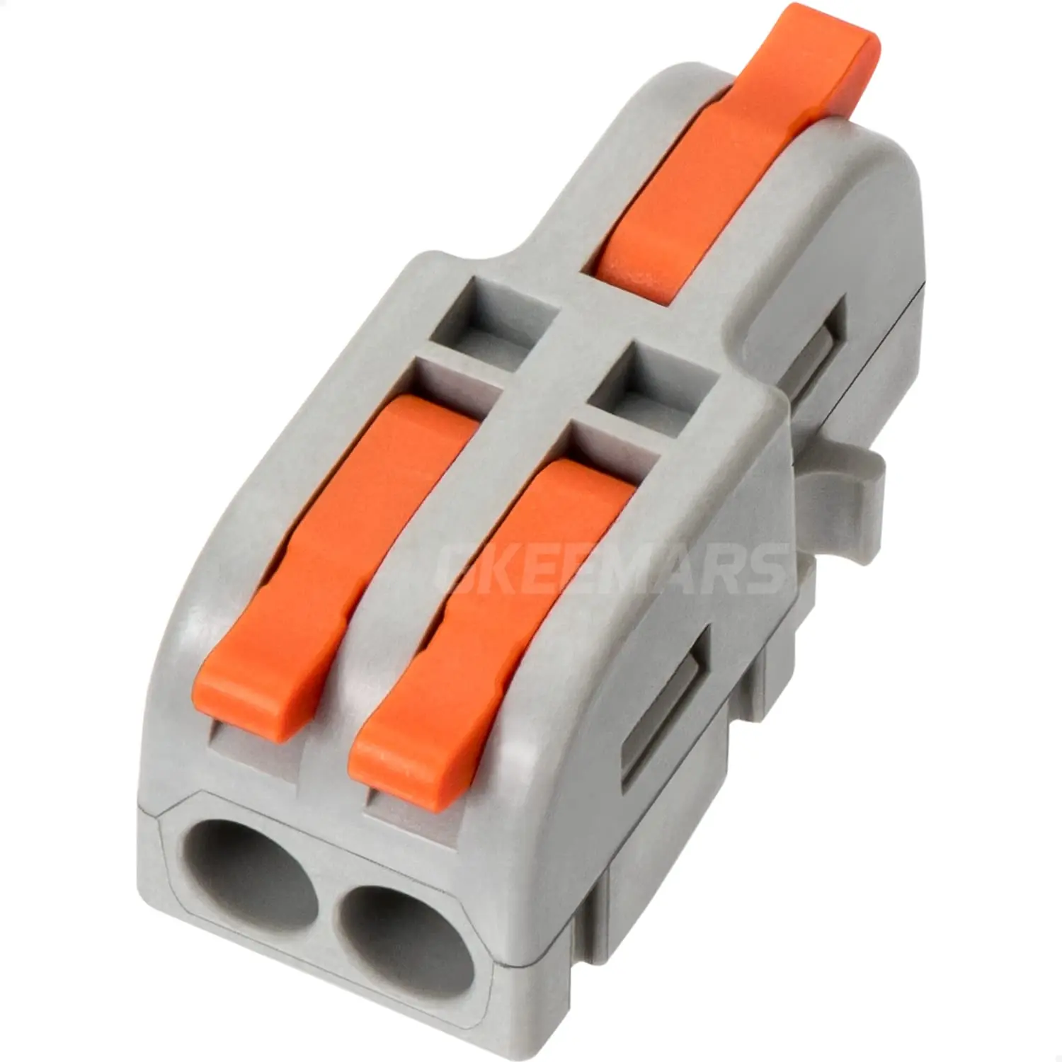 20Pcs Mini Wire Connectors, DIY Splicing into 4/6/8/9/10 Way Quick Connector Blocks (1 in 2 Out - Nylon)