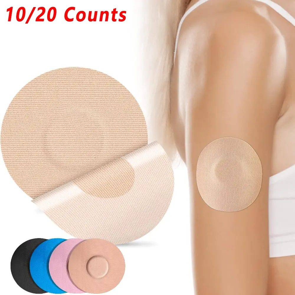 10/20PCS Libre 1/2/3/Pro Sensor Covers & Lingo CGM Waterproof & Sweatproof Adhesive for 14 Days, Continuous Glucose Monitor Patch