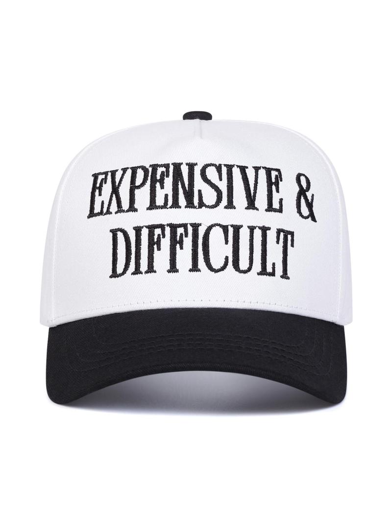 Letter Pattern Baseball Cap, Casual Trendy Baseball Cap for Women & Men, Fashionable Hat for Daily Wear, Premium Quality Cap