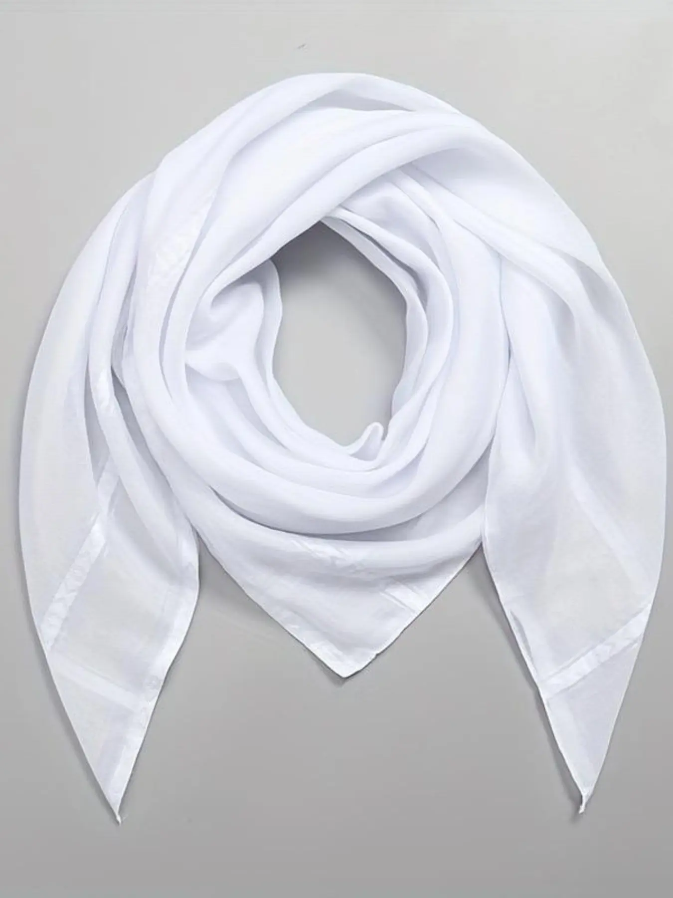 Middle Eastern Keffiyeh Shemagh Ghutra Scarf, High-Quality Polyester Men's Headscarf, 130cm Large Size, Stylish Accessory