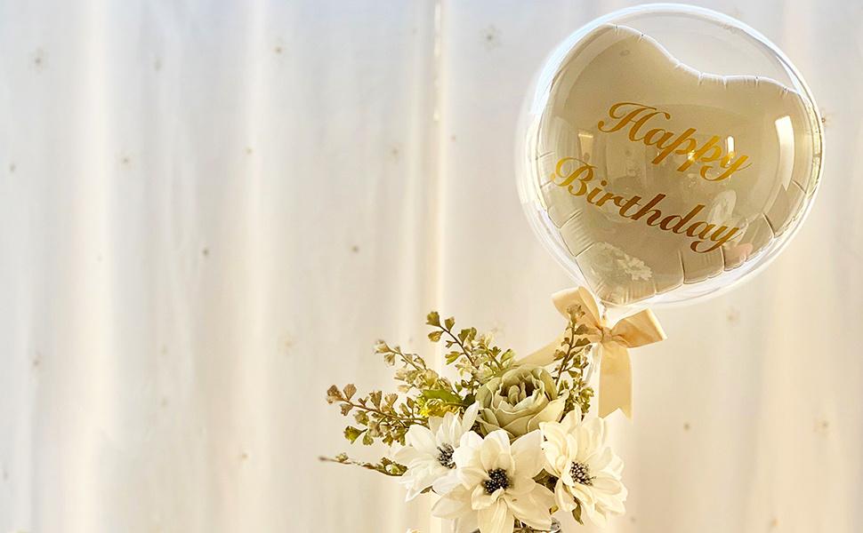 20 Inch Bobo Balloons Bubble Balloons, 20 Pcs Clear Bobo Balloon, Large Transparent Bubble Balloon for Christmas Wedding Birthday Party Decoration