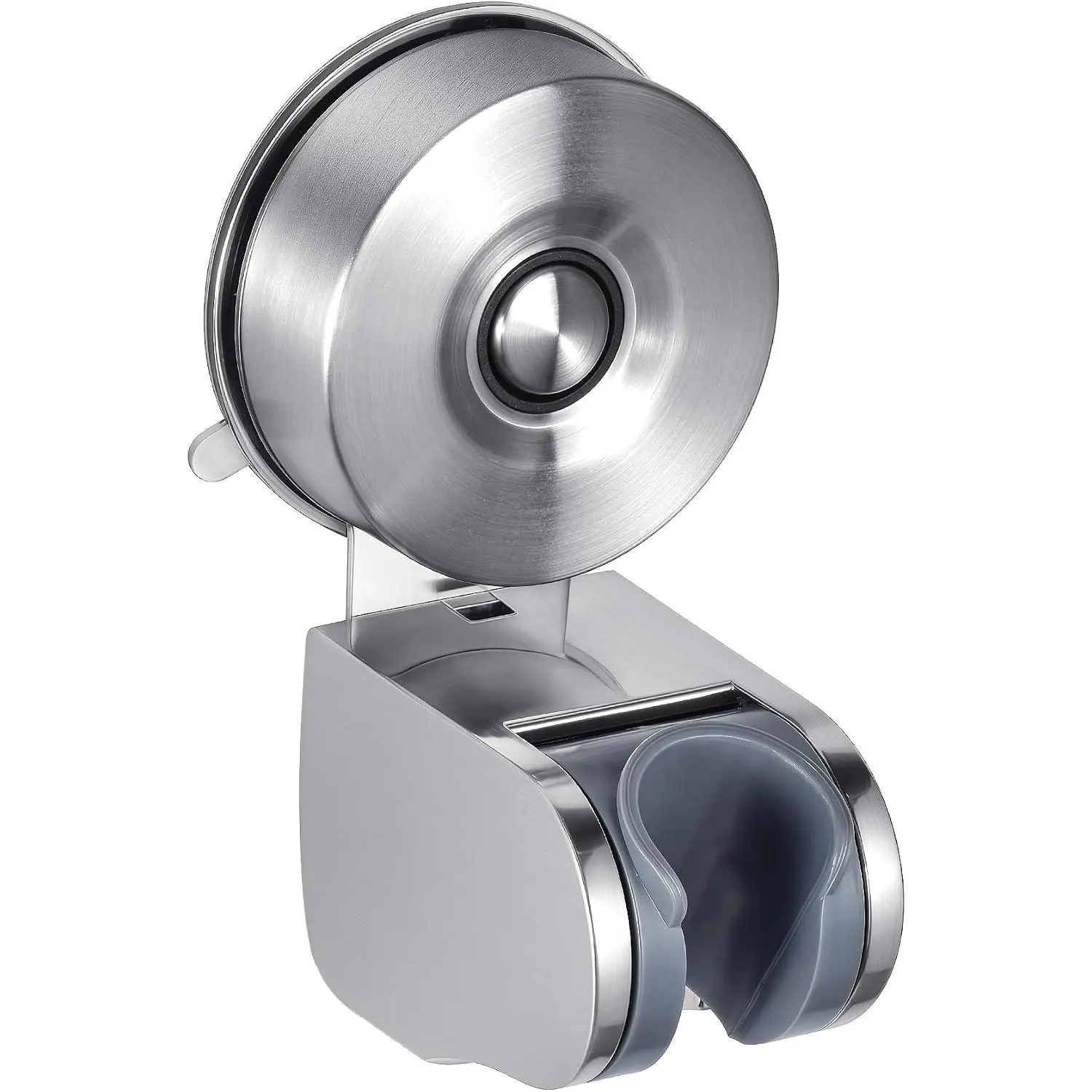 Suction Cup Shower Holder, Adjustable Stainless Steel Shower  Holder with  Suction Cup for Different Wall,  Handheld Shower Bracket