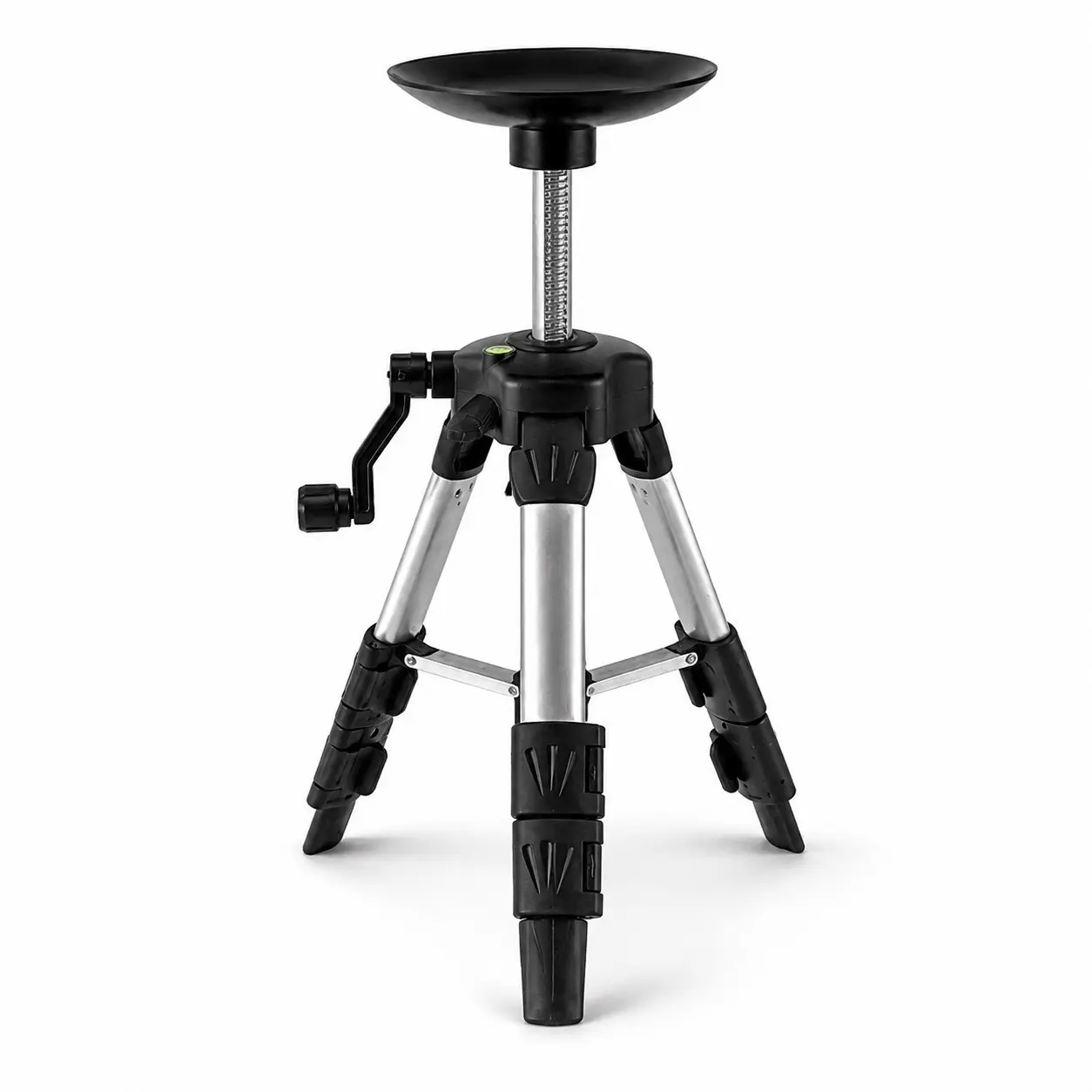Adjustable Aluminum Tripod Stand 28-50cm, Includes 10cm Tray and Storage Bag, Adult Measurement Display Accessory
