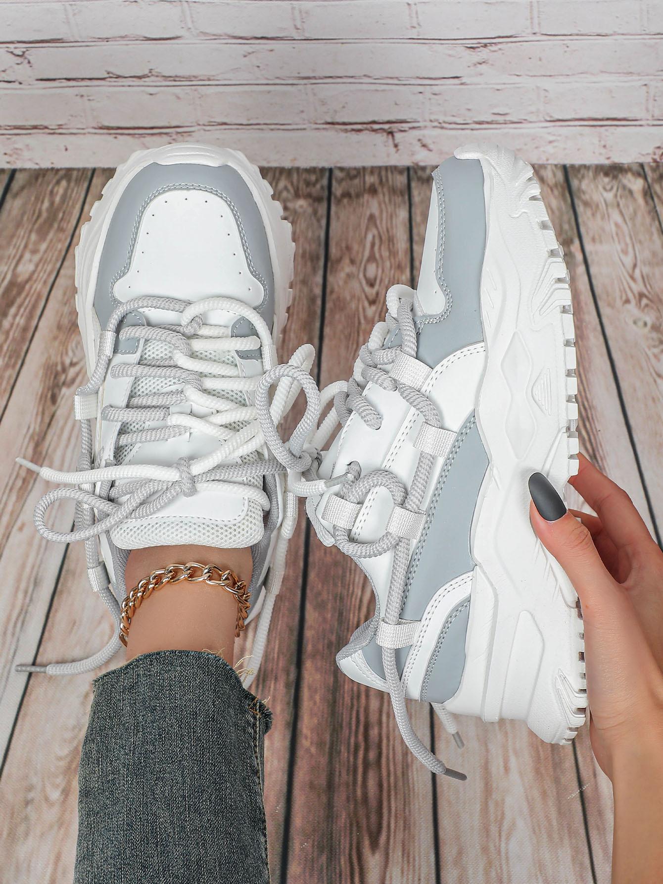 2026 trendy thick-soled fashion casual outdoor dad shoes, couple's versatile sports shoes, soft-soled comfortable student school shoes