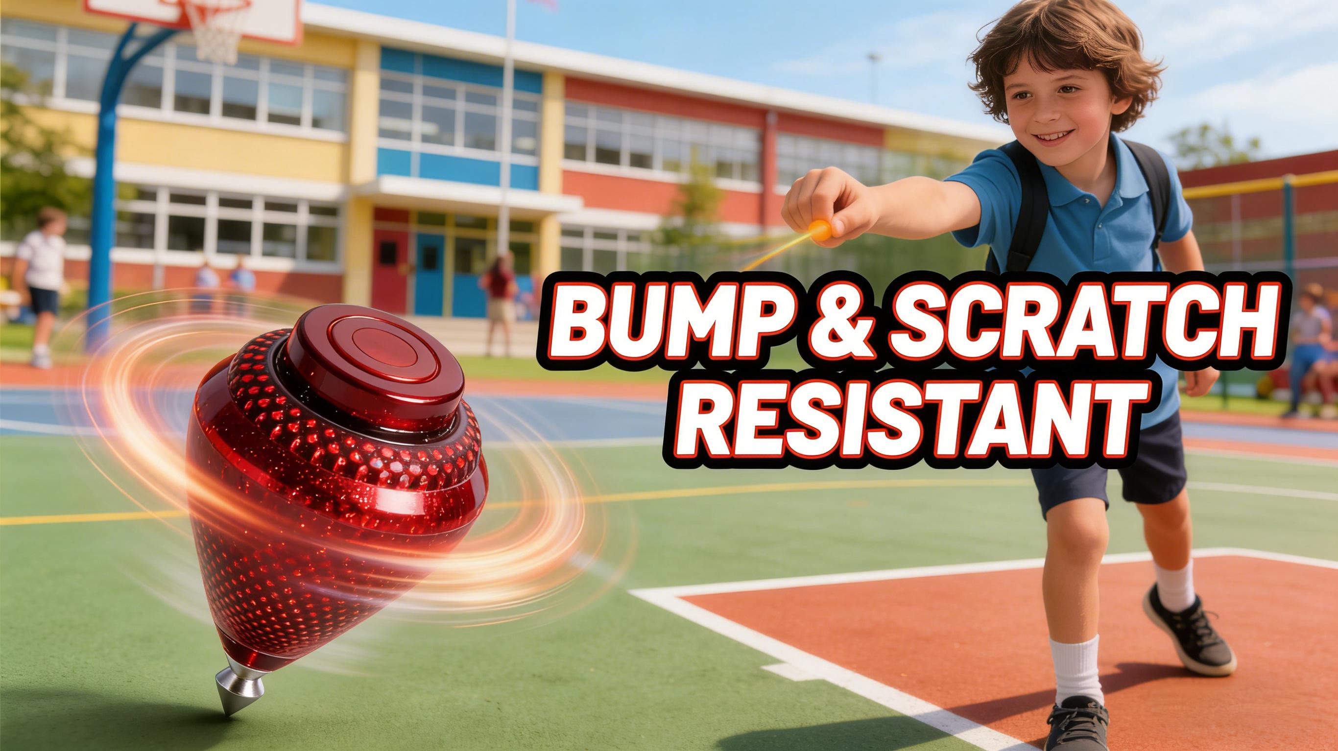 3 Pack Jumbo Cobra Durable Plastic Spin Tops for Kids Metal Tip  Jumbo Cobra  Durable & Punta de Metal (Pack of 3 Assorted Colors),Birthday Gift Toys for Boys  4 5 6 7 8+