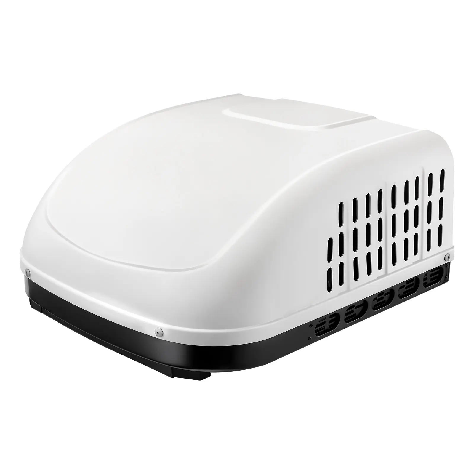 RV Air Conditioner, 15000 BTU RV AC Unit, 120V Ducted or Non-Ducted Rooftop Air Conditioner with High-Performance Compressor Motor, Easy Install Quiet Cooling AC with Standard Vent Size, White