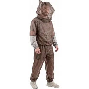 Mosquito Suit Jacket Hood & Pants - Breathable Mesh Full Body Bug Protection for Fishing Hiking GardeningGift.