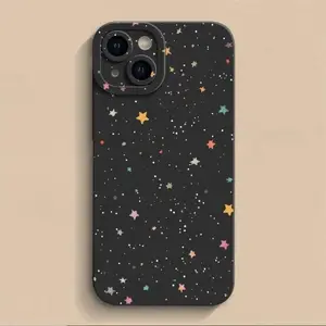 Phone Case - 1pc of a Dazzling Starry Sky High-End Pattern Full Wrap TPU Angel Eye Phone Case Suitable for Iphone 17, 16, 15, 14, 13, 12, 11 Pro Max, X, XS, XR, 8, 7 Plus