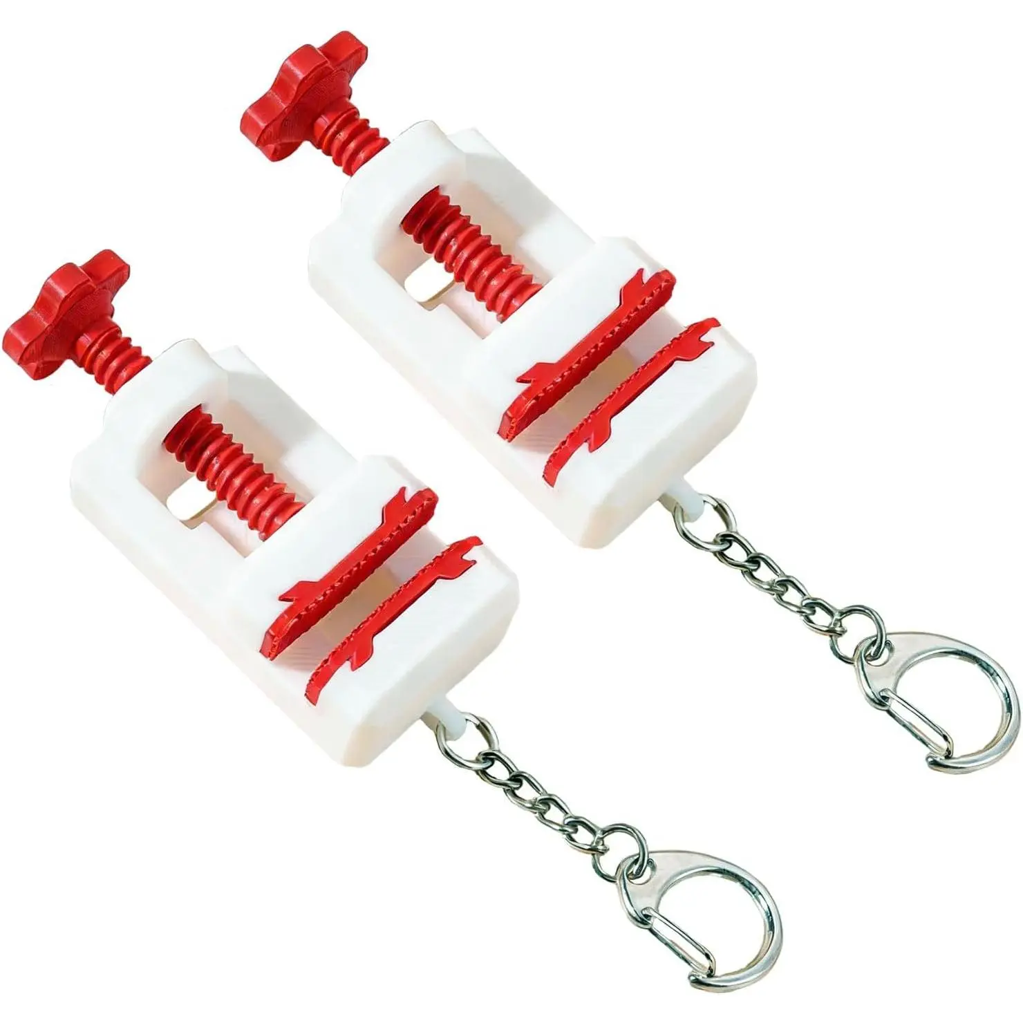 2 count Mini Bench Vice Clamp  Tool, Small Table Clamp with Adjustable , Mini Bench Clamp  Gadgets for Watch Repair, Sculpture Craft, and  Making, Red