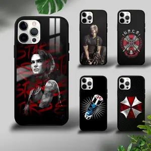 Cool R_RESIDENT_E_EVILs Phone Case For iPhone 16 15 14 13 12 11 Pro Xs Max Mini Plus Celulares Hard Funda