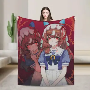 Umamusume Haru Urara Flannel Blanket – Soft Cozy Plush Throw for Sofa, Chair, and Travel Comfort