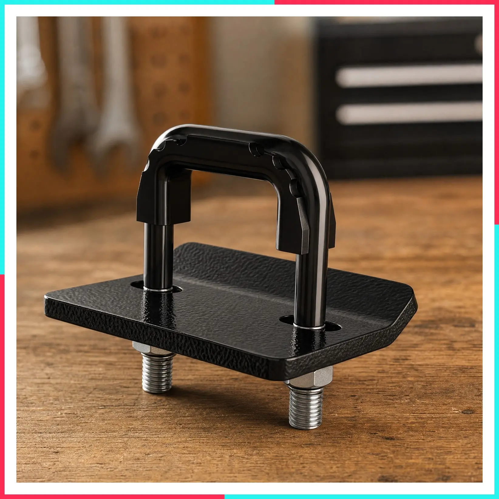 Hitch Tightener Anti-Rattle Clamp - Heavy Duty Hitch Stabilizer for 1.25" and 2" Trailer Hitches with Rubber Isolator and Anti-Rust Double Coating Protection