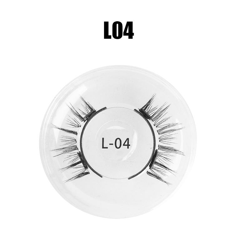 Magnetic False Eyelashes Set 1 Pair Natural Thick Quantum Magnetic Lashes No Glue Required Easy to Apply for Daily Makeup Party Look