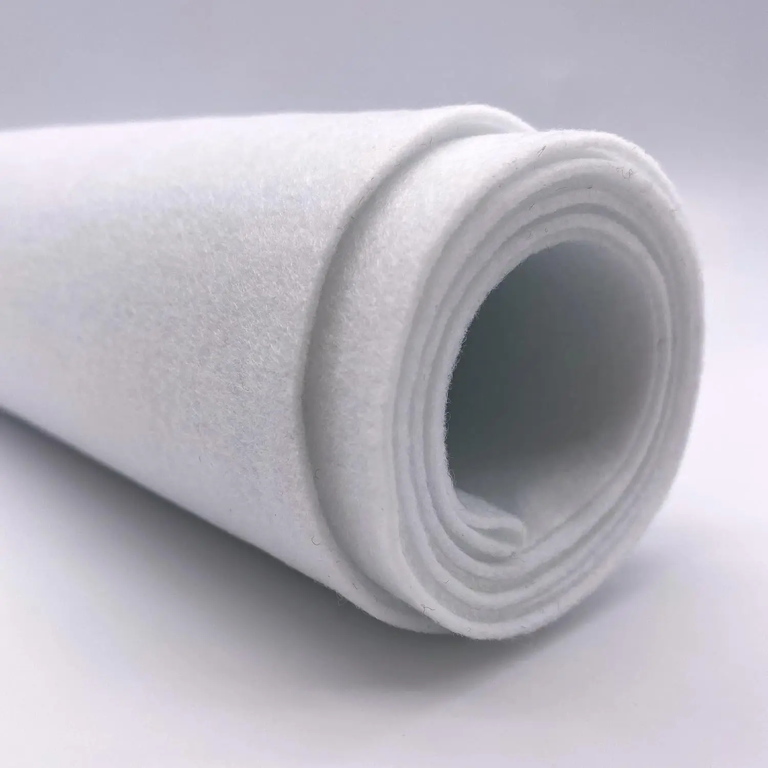 Craft Felt Fabric by The Yard - 72" Wide & 1.6mm Thick Acrylic Felt - Soft and Durable Snow White Fabric for DIY Arts & Crafts, Decorations and More - 1 Yard Snow White