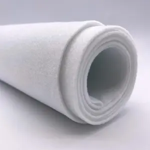 Craft Felt Fabric by The Yard - 72" Wide & 1.6mm Thick Acrylic Felt - Soft and Durable Snow White Fabric for DIY Arts & Crafts, Decorations and More - 1 Yard Snow White