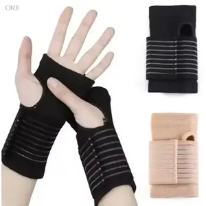 2 Pack Adjustable Wrist Support Braces for Pain Relief, Breathable Elastic Compression Hand Wraps for Carpal Tunnel Arthritis Tendonitis, Comfortable Universal Left & Right Wrist Straps, Health Care Stabilizer for Daily Workouts Sleeping & Daily Activitie