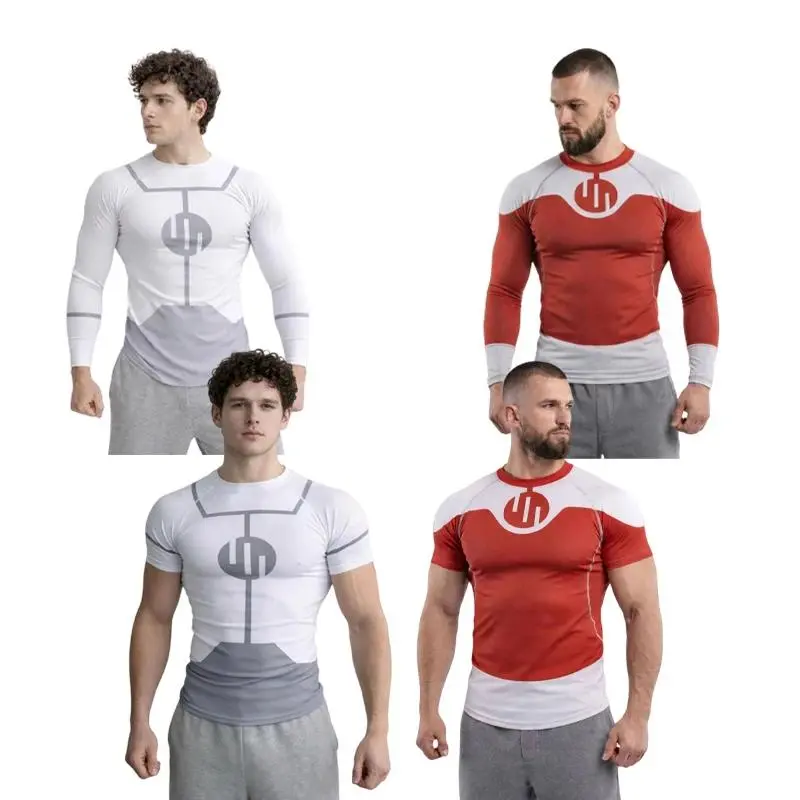 Invincible Cosplay Rash Guard Diving T Shirt BJJ RashGuard Long Short Sleeve MMA Clothing Men Women Viltrumite Gym Shirt Costume