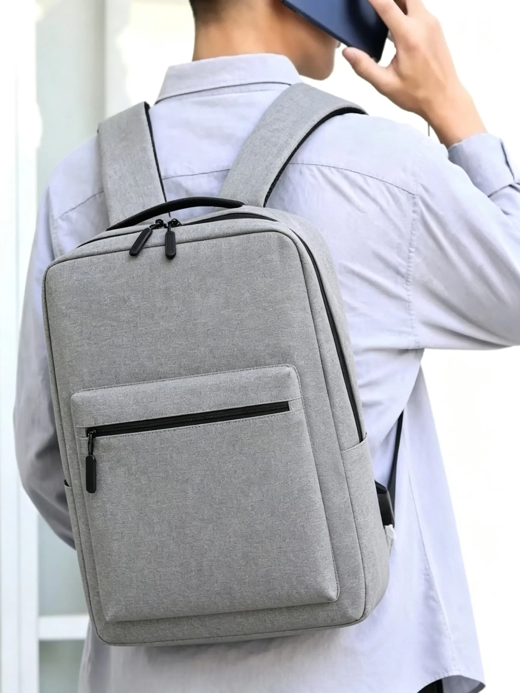 Funny Backpack Ultra-thin Men's Backpack School Bag Thin 15 Inch Laptop Man Bag Women Waterproof Outdoor Business Work Small Backbag Girls Backpack School College Bags,Women's Backpack for School,Back to School Haul