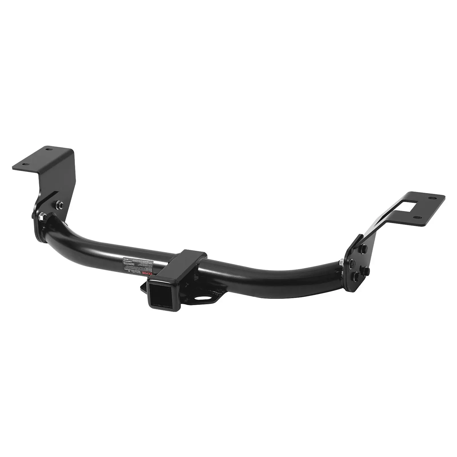 VEVOR Class 3 Trailer Hitch, 2 in Receiver, 6000 lbs Capacity, Q345B Steel Tube Frame, Black Tow Hook for 2012-2016 Honda CR-V, Fits Ball Mount, Cargo Carrier